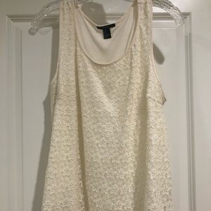 Cream F21 tank